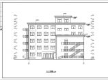 某地五层框架结构县档案局办公楼建筑设计施工图纸图片1