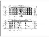 某地小区3层物业中心配套办公用房建筑设计图纸图片1