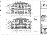 河北省某地三层砖混结构别墅建筑设计施工图图片1