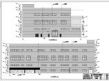 某地区三层保时捷汽车4S店建筑设计施工图图片1