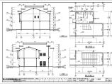 黄山水镇框架结构2层商铺特色徽派建筑施工图图片1