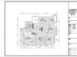 长沙市某经典家庭地板辐射采暖施工CAD布置图图片1