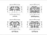10种一梯两户框架结构住宅户型方案图图片1