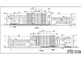 某地区两层框架结构火车站建筑设计施工图图片1