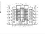 某地五层框架结构小办公楼建筑设计施工图纸图片1