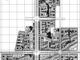 城市区域性住宅区建筑规划总平面施工图图片1