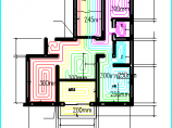 某经典式多层住宅楼地板采暖施工设计图纸图片1