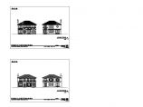 14套现代豪华别墅单体方案施工图（含一套迭层公寓和联排别墅）图片1