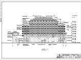 某八层电网公司框架结构青岛疗养院建筑设计施工图图片1