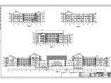 苏州市某地四层框架结构办公培训楼建筑设计施工图纸图片1