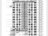 【宜昌】某十五层商业住宅综合楼建筑施工套图图片1