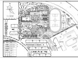 某地中心小学建筑规划设计总平面图图片1