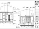 惠州三层框架结构别墅室内装修设计（中式风格）施工图图片1