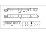 某地单层框架结构冷藏车间建筑设计施工图图片1
