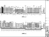 重庆6层混凝土框架结构三级甲等医院建筑施工图纸图片1