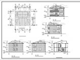 某市多层高档别墅建筑施工图纸（共4张）图片1