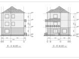 某地三层农村住宅楼设计图（共6张）图片1