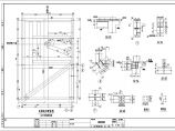 某钢结构电梯全套建筑结构施工图（8张）图片1