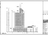 某妇产科医院17层框剪结构门诊楼建筑设计方案图图片1