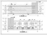 威宁县某地3层框架结构售楼处建筑设计施工图图片1