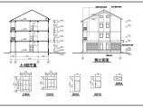 某市三层村民住宅楼建筑设计施工图（含结构设计）图片1