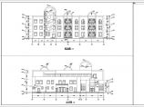 【江苏】三层框架结构幼儿园建筑设计施工图图片1