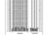 某33层剪力墙结构住宅楼建筑设计方案图图片1