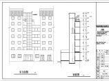 青岛某残联电梯井座钢结构建筑设计施工图图片1