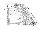 某别墅庭院景观设计CAD总平面图图片1