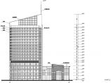 3万4平17层附属医院建筑方案cad设计图图片1