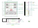 简单的小户型别墅酒柜设计CAD详图图片1