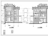 某地3层框架结构独户欧式别墅建筑设计方案图图片1