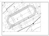 200米环形塑胶跑道及不标准足球场设计图图片1