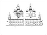 某地三层框架结构小教堂建筑设计扩初图图片1