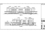 西安三层框架结构办公楼建筑设计施工图图片1