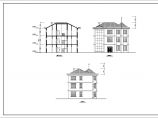 某地三层小旅馆建筑方案设计建筑施工图部分图片1