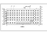 郑州某工厂6层框架结构仓库建筑设计方案图纸图片1