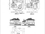 3套法式二层别墅建筑设计施工图纸图片1