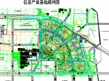 郑州某小型信息产业基地路网cad设计图图片1