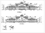 某地2层框架结构北美风格别墅建筑设计施工图图片1