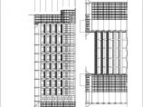 河南某6层框架大学教学楼建筑设计方案图图片1