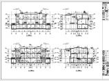 新疆万科兰乔圣菲花园2层框架洋房建筑施工图图片1