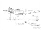 某给水厂总平面图工艺流程图位置图部分构筑物施工图图片1