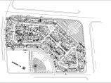某地住宅小区规划平面设计图纸（含绿化）图片1
