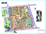 某地居住区修建性详细规划总平面图图片1
