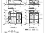 [农村房屋设计图]紧凑小型四层农村房屋建筑设计cad平面图下载图片1