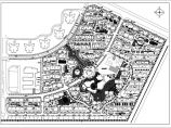 某地综合住宅区绿化规划设计总图纸图片1