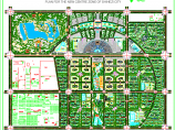 某城市中心区规划设计CAD平面施工详图图片1