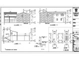 某地2层框架结构接待中心建筑设计施工图图片1