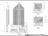 某地21层框架结构酒店建筑设计施工图图片1